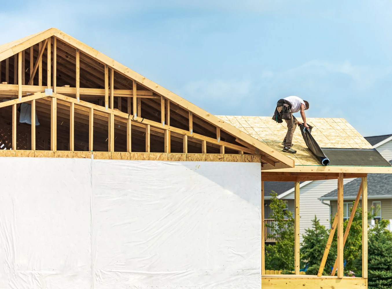 roofing underlayment installation