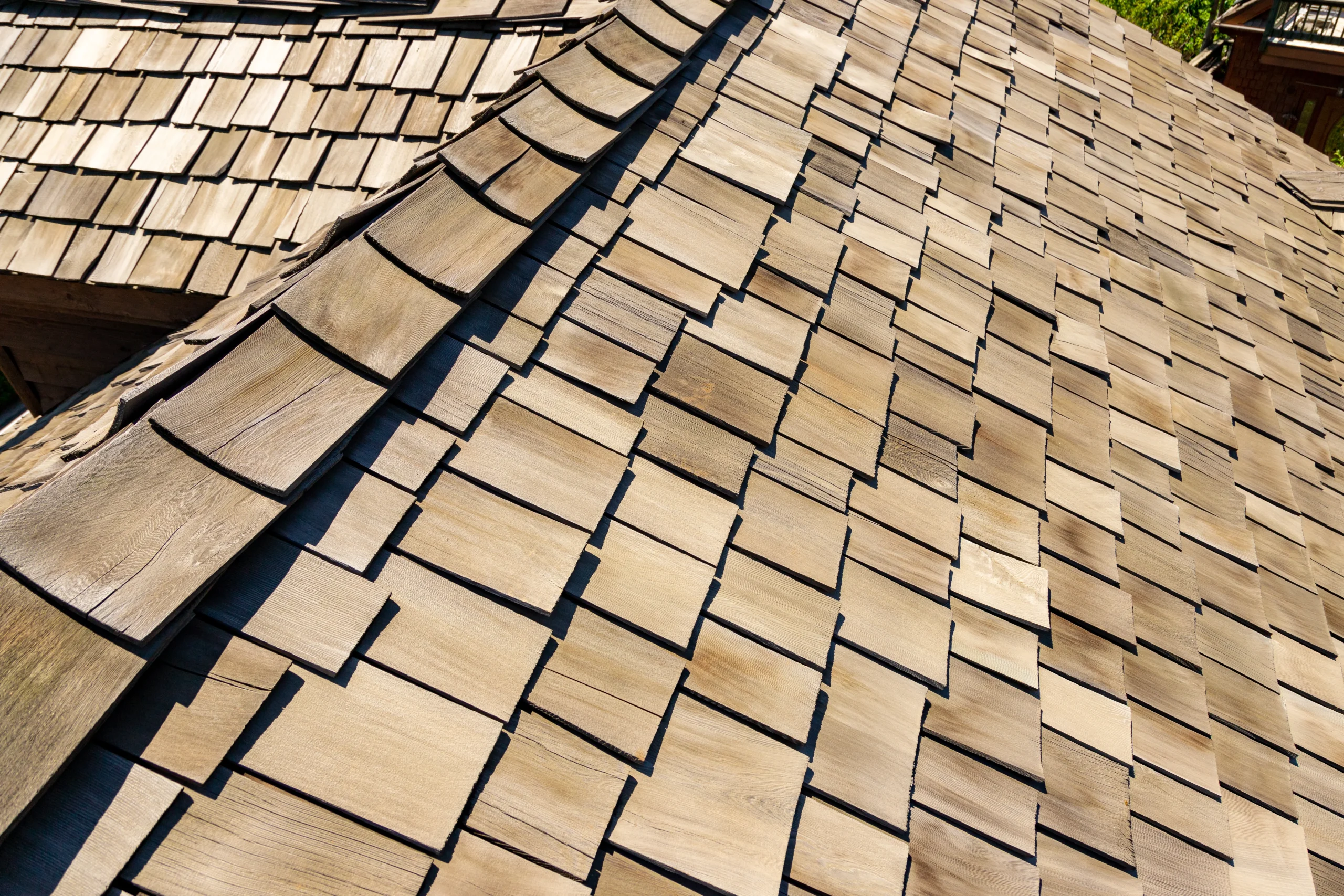 residential cedar shake roofing